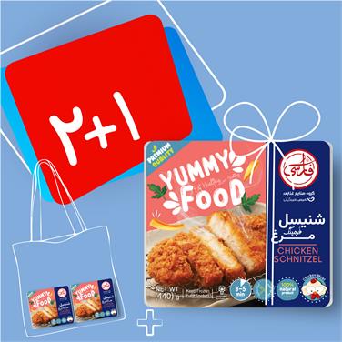 (پک 3 عددی) شنیتسل (440 گرمی)