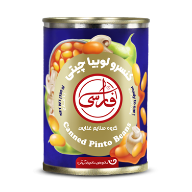 لوبیا چیتی با قارچ (380گرمی)