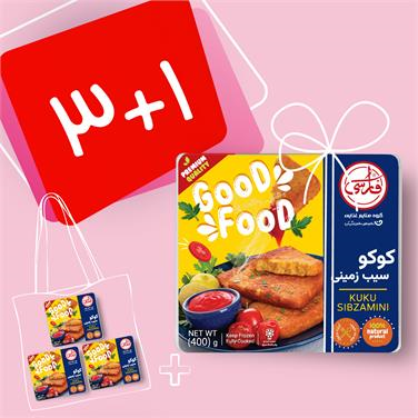 (پک 4 عددی) کوکو سیب زمینی (400 گرمی)