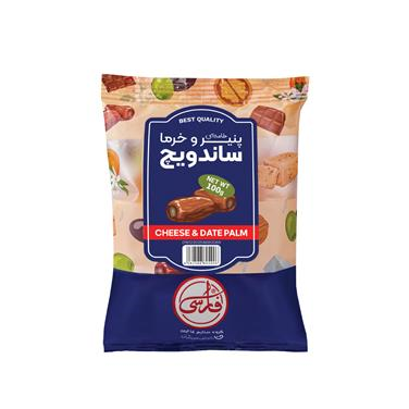 (پک 4 عددی) ساندویچ پنیر و خرما (100 گرم)