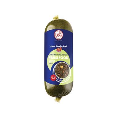 خورش قورمه سبزی بدون گوشت تیوپی (500 گرمی)
