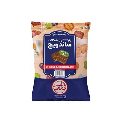 (پک 4 عددی) ساندویچ پنیر و شکلات (100 گرم)