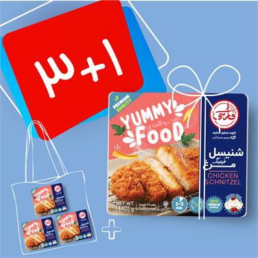 (پک 4 عددی) شنیتسل مرغ (440 گرمی)